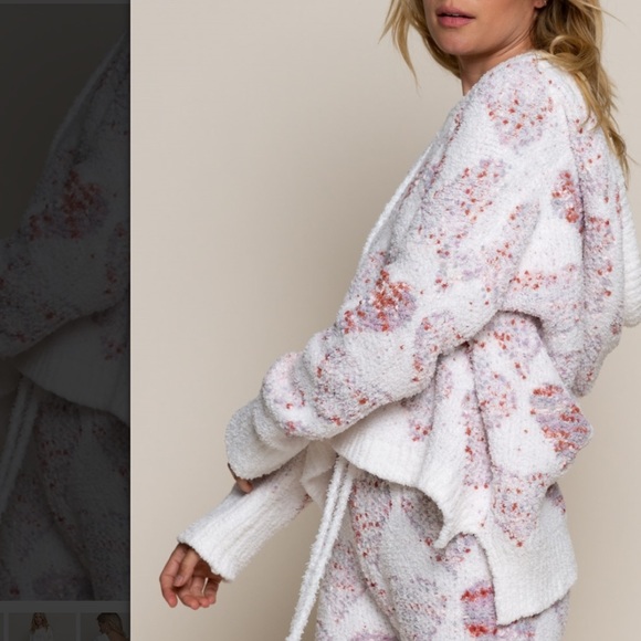 POL Hearts ♥️ Printed Lounge Top - Picture 6 of 7